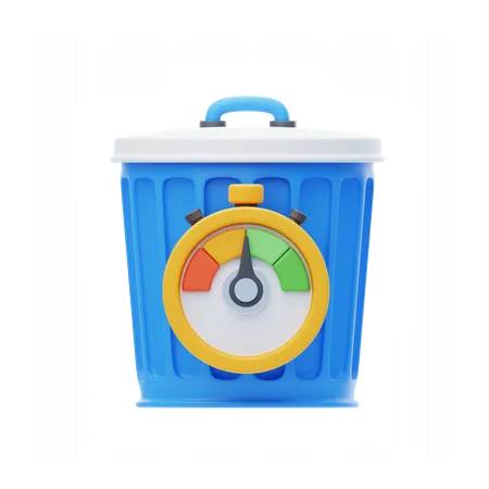 Fast composting  3D Icon