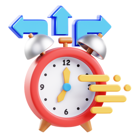 Fast Decision  3D Icon