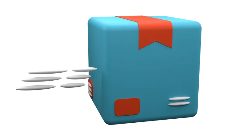 빠른 배달  3D Icon