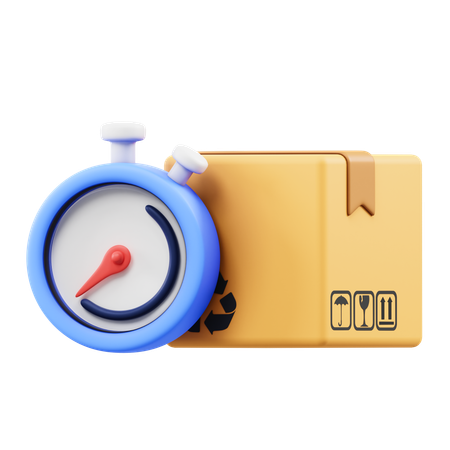 Fast Delivery  3D Icon