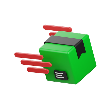 Fast Delivery  3D Icon