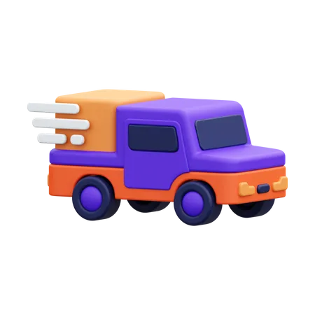 Fast Delivery  3D Icon