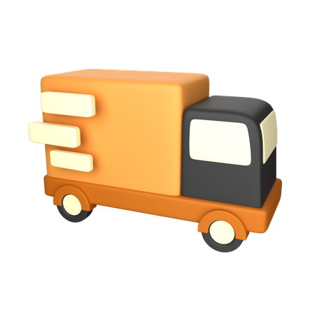 Fast Delivery  3D Icon