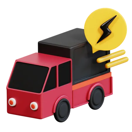 Fast Delivery  3D Icon