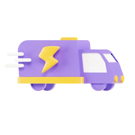 Fast delivery  3D Icon