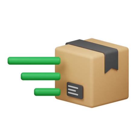 Fast Delivery  3D Icon