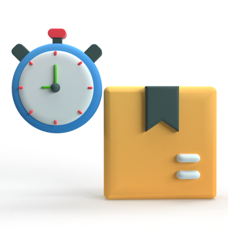Fast Delivery  3D Icon