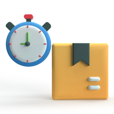 Fast Delivery  3D Icon