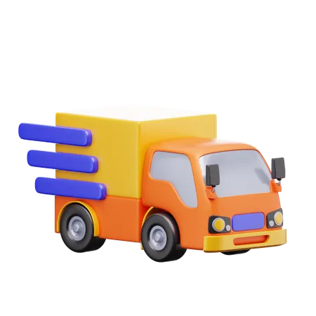 Fast Delivery  3D Icon