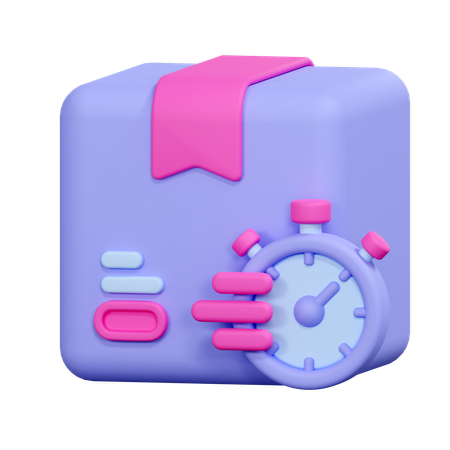 Fast Delivery  3D Icon