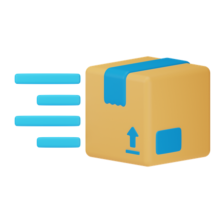 Fast Delivery  3D Icon