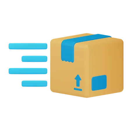 Fast Delivery  3D Icon