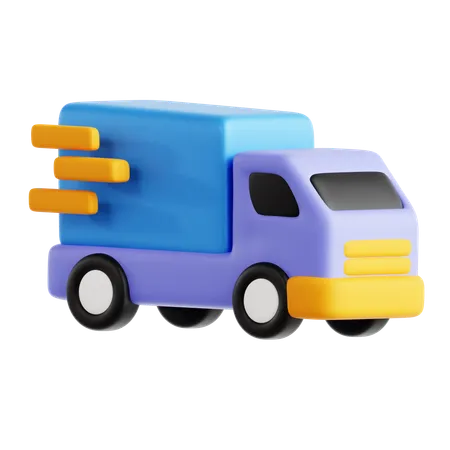 Fast Delivery  3D Icon