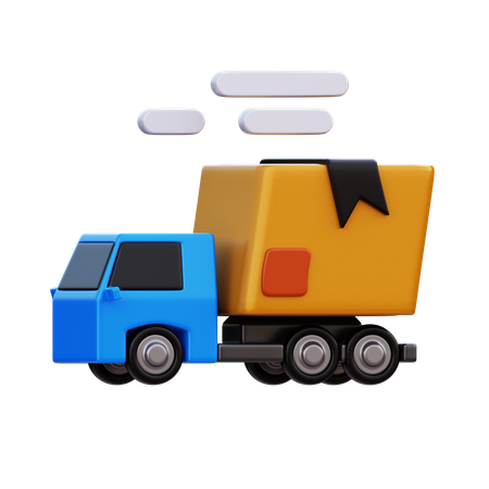 Fast Delivery  3D Icon