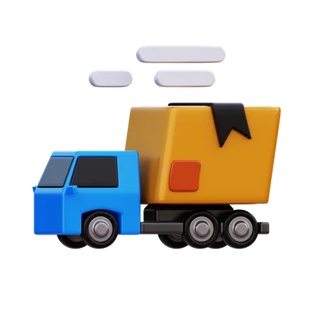 Fast Delivery  3D Icon