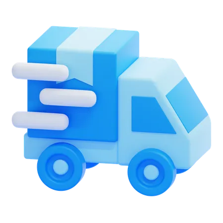 Fast Delivery  3D Icon