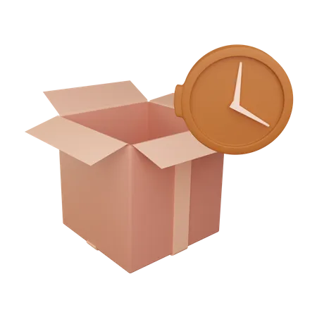 Fast Delivery  3D Illustration