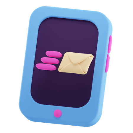 Fast Email  3D Icon