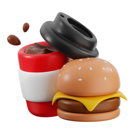 Fast Food  3D Icon