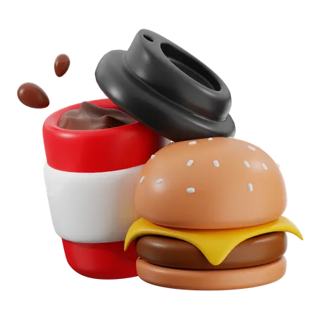 Fast Food  3D Icon
