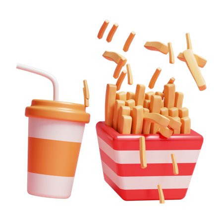 Fast Food  3D Icon