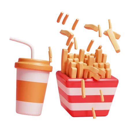 Fast Food  3D Icon