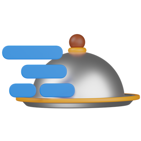 ファーストフードデリバリー  3D Icon