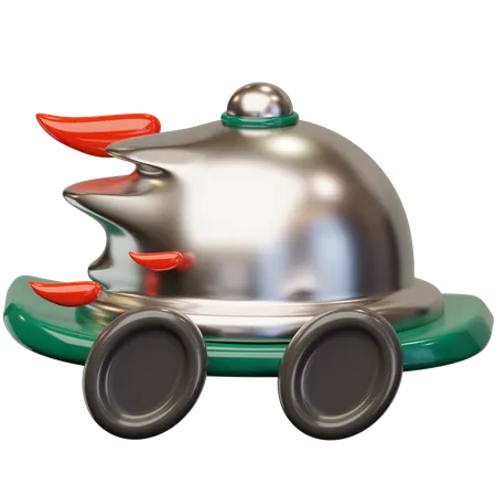 Fast Food Delivery  3D Icon