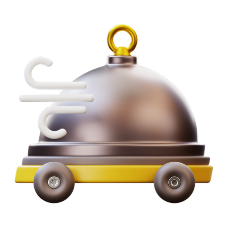 Fast Food Delivery  3D Icon