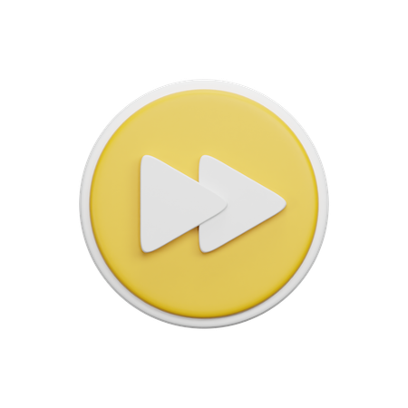 Fast Forward  3D Icon