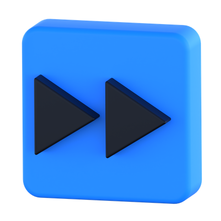 Fast Forward  3D Icon
