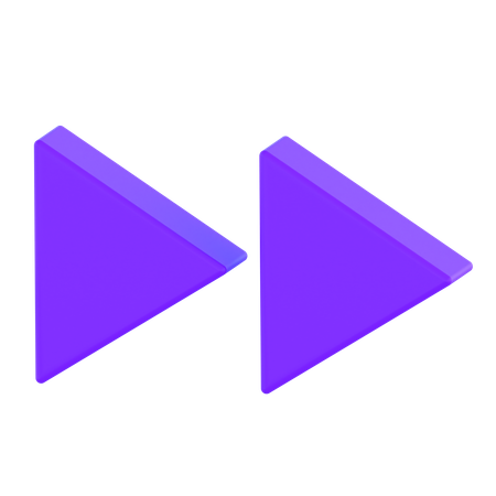 Fast Forward  3D Icon