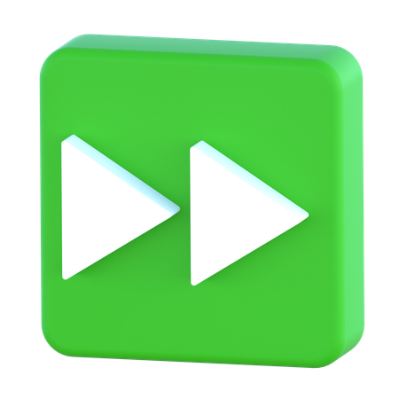 Fast Forward  3D Icon
