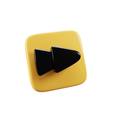 Fast Forward 3D Icon