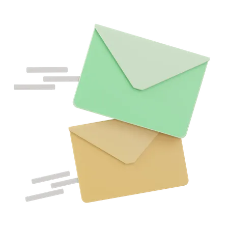 Mail 3 D Icon Illustration 3D Icon