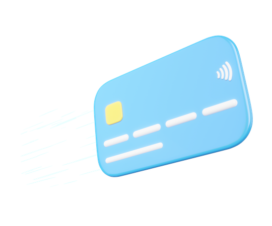 Fast Online Payment  3D Icon