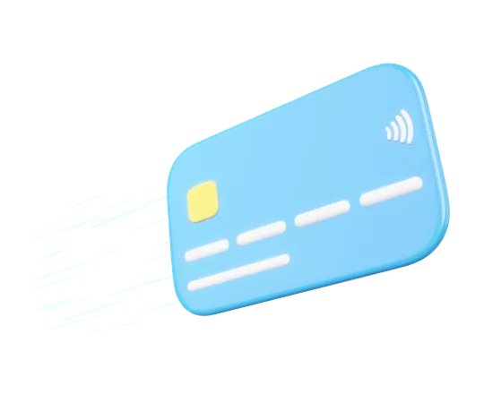 Fast Online Payment  3D Icon