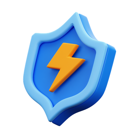 Fast Protection  3D Icon