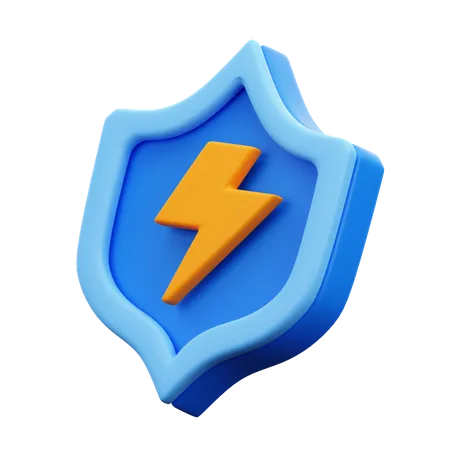 Fast Protection  3D Icon