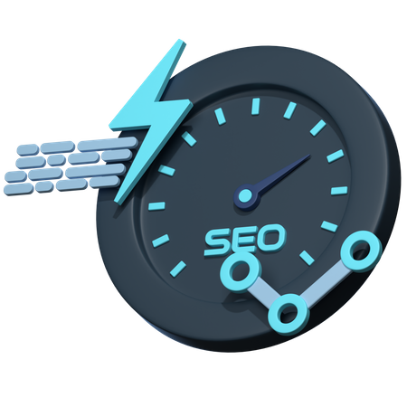 Fast Seo  3D Icon