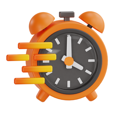 Fast Time  3D Icon