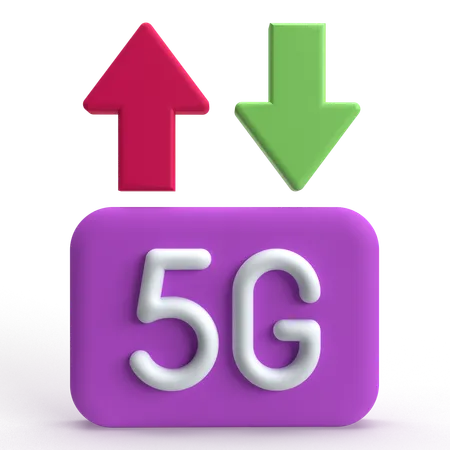 Faster Data Transfer  3D Icon