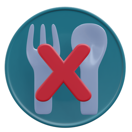 Fasting  3D Icon