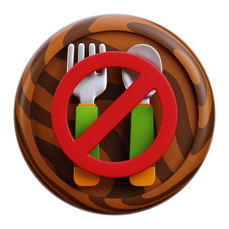 Fasting  3D Icon