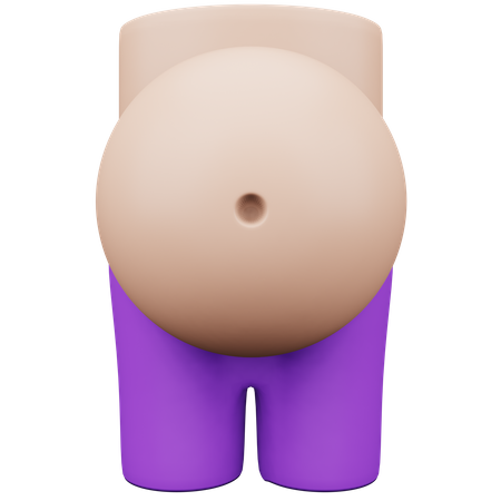 Fat  3D Icon