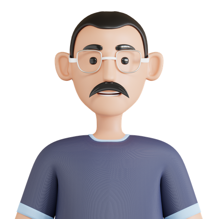 Father Avatar  3D Icon