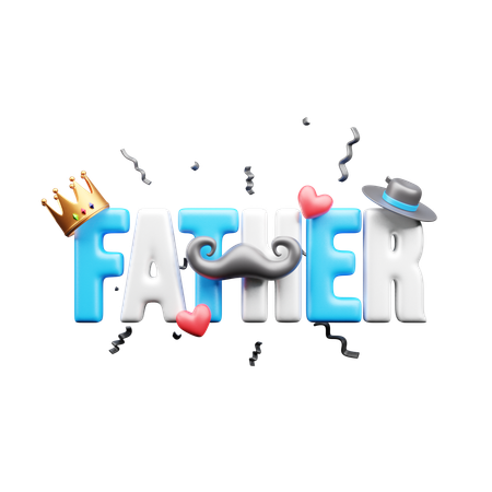Father Day  3D Icon