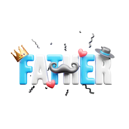 Father Day  3D Icon