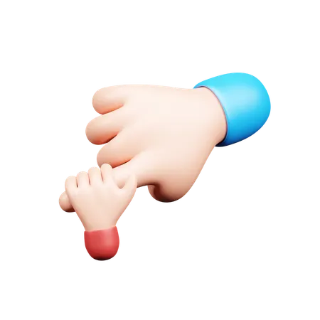 Father Love Boy  3D Icon