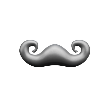 Father Mustache  3D Icon